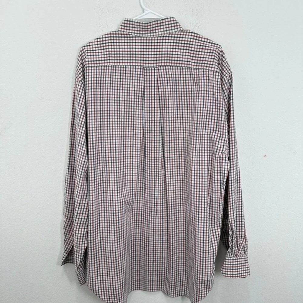 Banana Republic Men's Button Down Shirt Long Sleeve Checkered Plaid Classic Fall